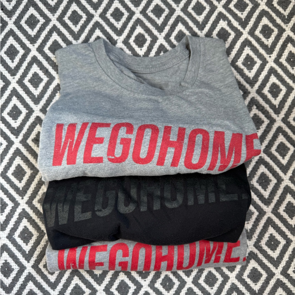 We Go Home “Send Me” Three T Shirt Bundle